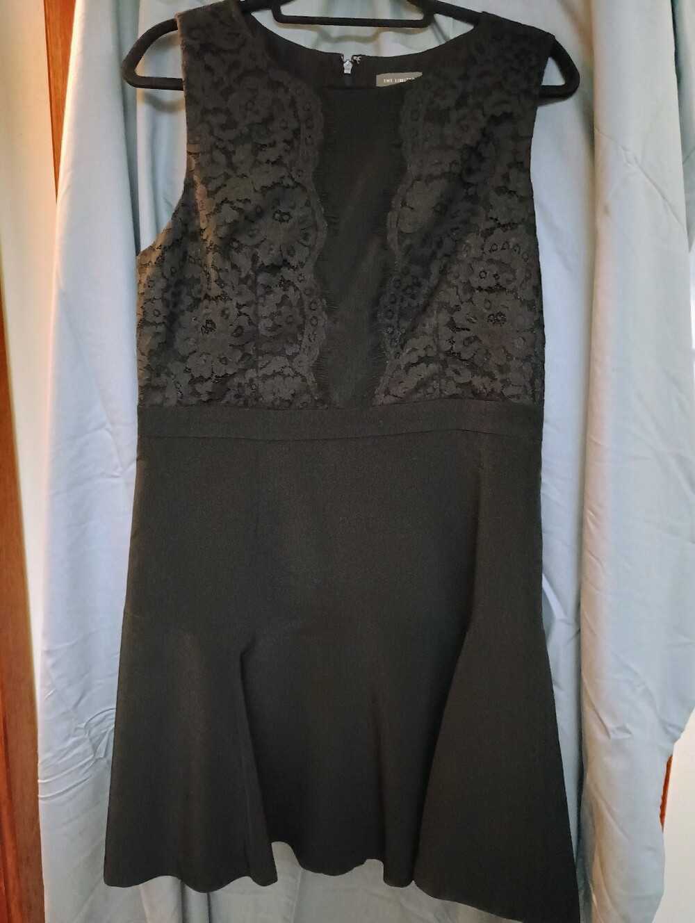 The Limited Black Lace Fit & Flare Cocktail Dress - Size 12